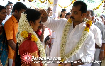 Kannan Maya Wedding Album Photos